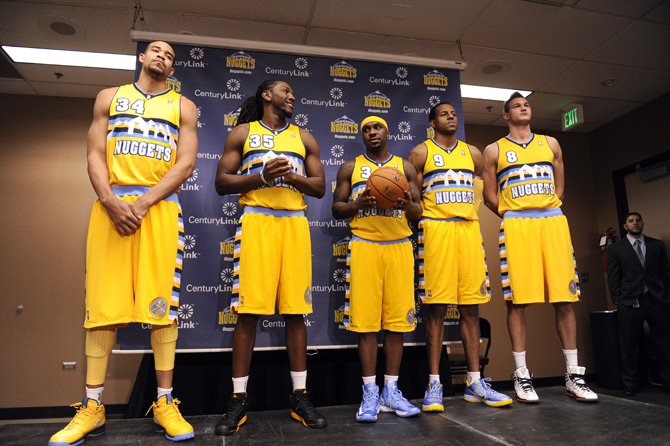 denver nuggets shorts